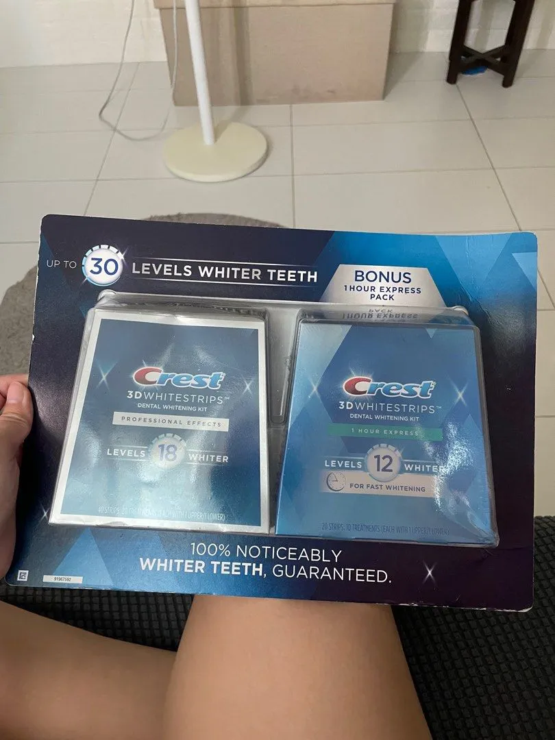 28168 crest whitening strips packaging
