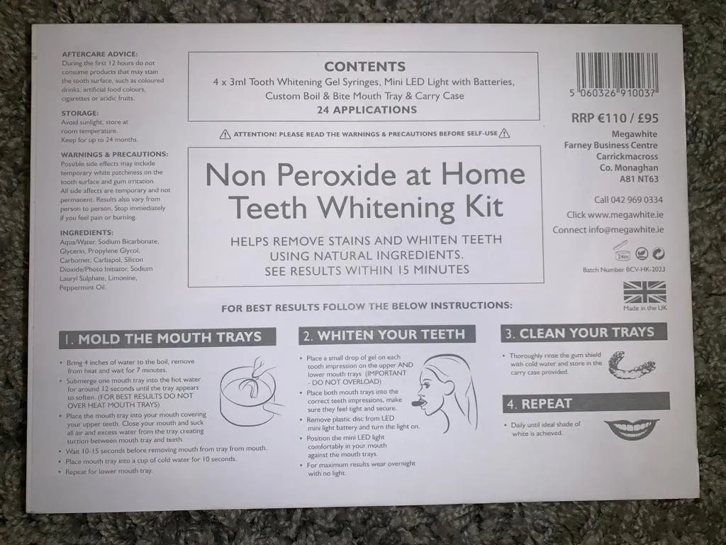 28233 dentech 35 kit step by step