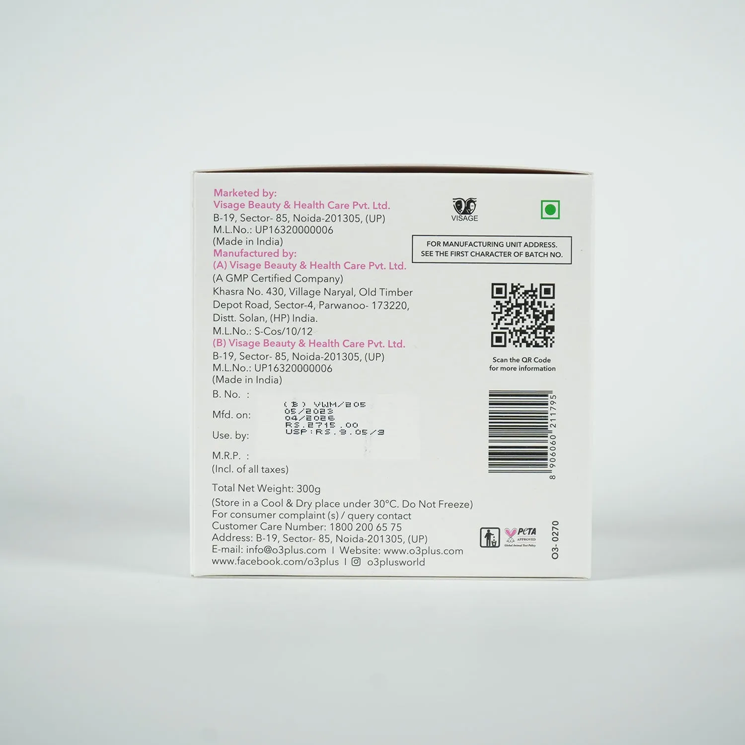 28246 facial mask application