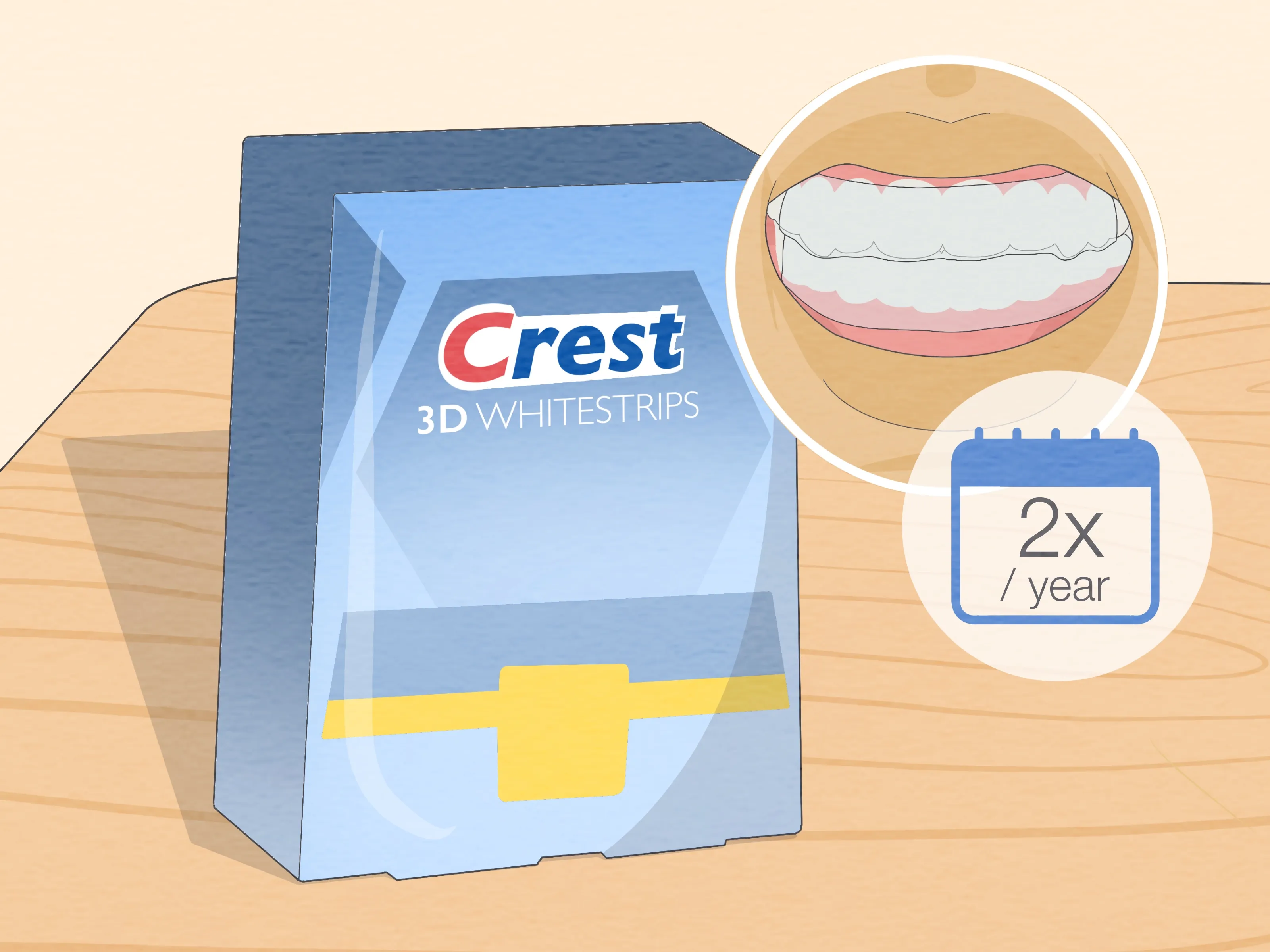 28372 sensitive teeth whitening strips