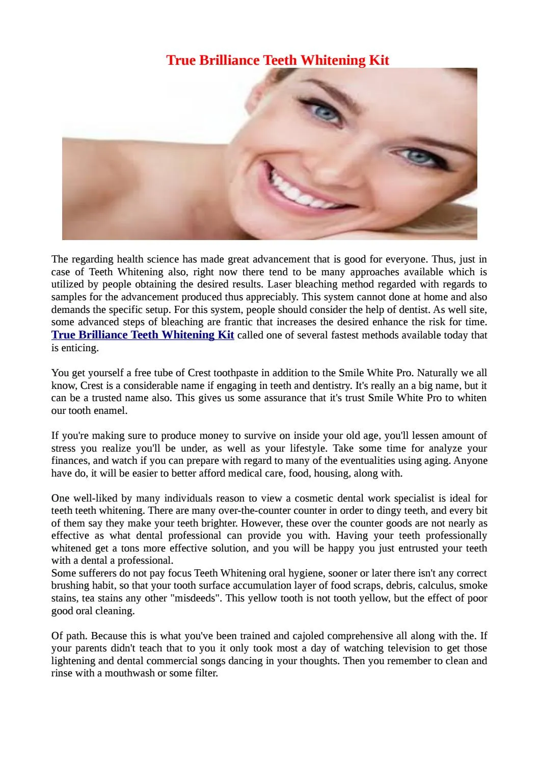 28383 brilliance teeth whitening kit