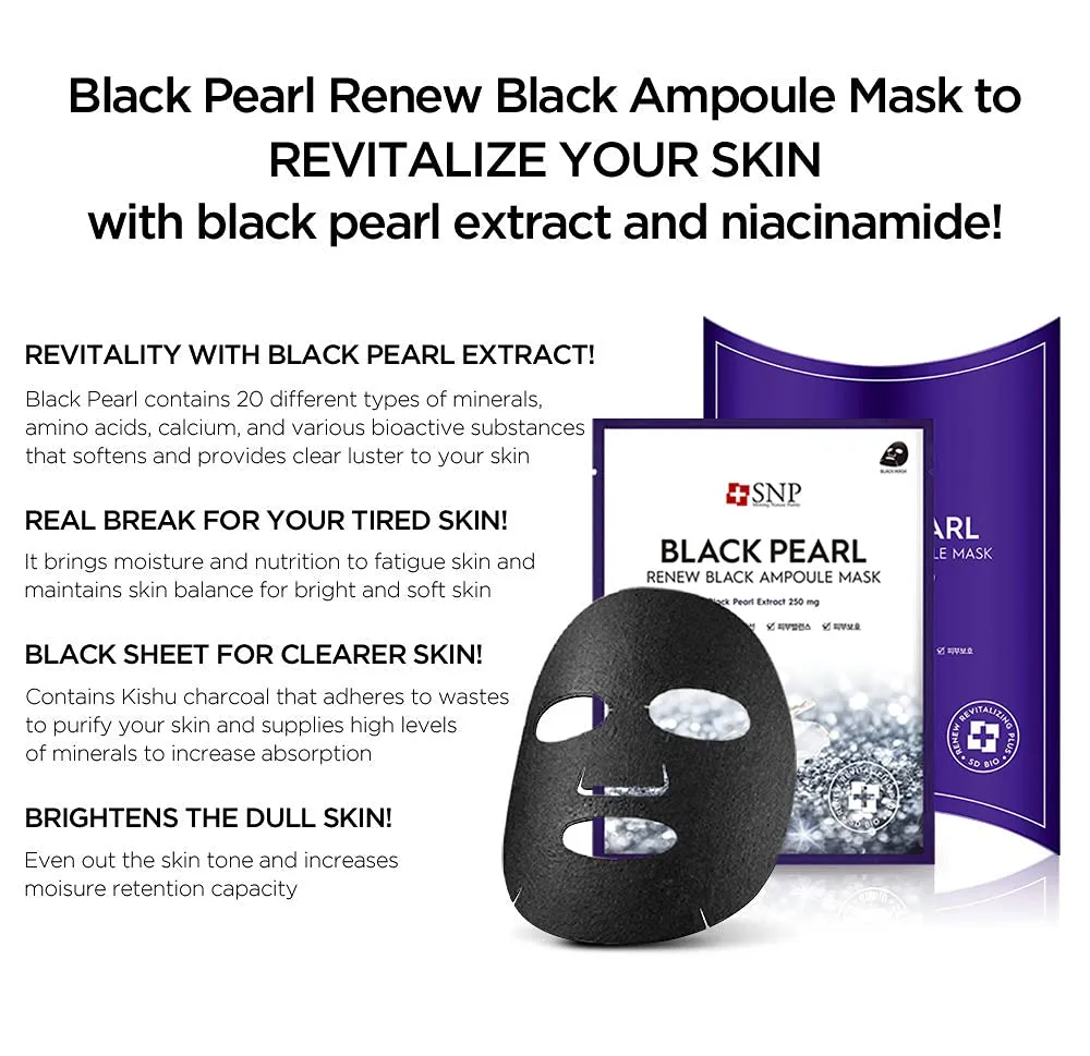 28397 black pearl mask glowing skin