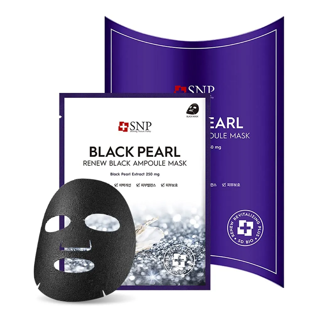 28397 black pearl mask hydrated skin